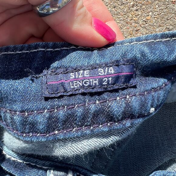 Vigoss The Chelsea Capri Jeans Size 3/4 - Picture 7 of 8